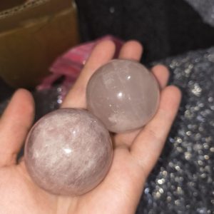 Rose quartz Sphere